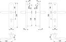 NW-HOPPE Schutzgarnitur (Messing F77-R / 92 mm) - 3357443 Thumbnail 3