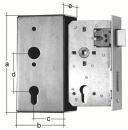 NW-GAH Schlosskasten (DIN links / rechts / Maß A185xB90xC55xE40 mm) - 413422 Thumbnail 3