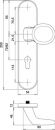 Dieckmann Schutzgarnitur (Aluminium F1 / 92 mm) - 8753/0292/01 Thumbnail 3