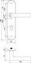 Dieckmann Schutzgarnitur (Edelstahl EST / 72 mm) - 8743/7203/00 Thumbnail 3