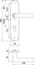 Dieckmann Schutzgarnitur (Aluminium F1 / 92 mm) - 8745/9203/01 Thumbnail 4