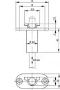 BKS Schaltschloss (24/65 mm DIN links / rechts / Stahl verzinkt) - B 1895 0003 Thumbnail 3