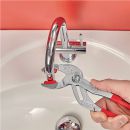 NW-KNIPEX Syphon-/Connectorenzange (Länge 250 mm Spannweite 10 - 75 mm / verchromt) - 81 13 250 Thumbnail 4