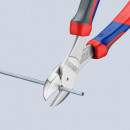 NW-KNIPEX Kraftseitenschneider (Länge 200 mm / Form 0) - 74 05 200 Thumbnail 2