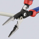 NW-KNIPEX Elektroinstallationszange (Länge 200 mm / poliert Mehrkomponentenhüllen) - 13 92 200 Thumbnail 7