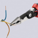 NW-KNIPEX Elektroinstallationszange (Länge 200 mm / poliert Mehrkomponentenhüllen) - 13 92 200 Thumbnail 11