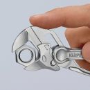 NW-KNIPEX Zangenschlüssel (Länge 100 mm Spannweite 21 mm / verchromt aufgeprägte raue Oberfläche) - 86 04 100 Thumbnail 4