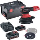 FLEX Akku-Exzenterschleifer 18 V + Schleifpapier ORE 2-125 18-EC + P-Set 22 Q + Schleifpapier-Set - 535125 Thumbnail 1