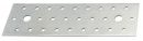 Plaque perforée GAH, galvanisée, 200x60x2, GP12pcs. - 339074 Thumbnail 1