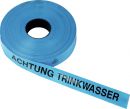 TRIUSO Trassenwarnband TRINKWASSER - TRWTW Thumbnail 1