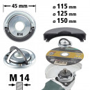 wolfcraft Schnellspannmutter für Winkelschleifer M14 - 2463000 Thumbnail 4
