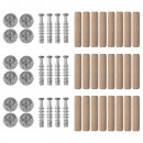 wolfcraft Set Exzenter-Möbelverbinder 48 tlg. - 2955000 Thumbnail 5
