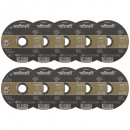 wolfcraft Trennscheiben Inox ø125x1,0x22,2mm Box (10 Stück) - 8463000 Thumbnail 1
