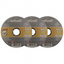 wolfcraft Trennscheiben Inox ø125x1,0x22,2mm Box (10 Stück) - 8463000 Thumbnail 5