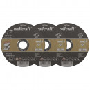 wolfcraft Trennscheiben Inox ø125x1,0x22,2mm Box (10 Stück) - 8463000 Thumbnail 6