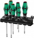 Wera 334/6 Rack Schraubendrehersatz Kraftform Plus Lasertip + Rack, 6-teilig - 05105650001 Thumbnail 1