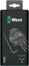 Wera 967/9 TX 1 SB TORX® Winkelschlüsselsatz, BlackLaser, 9-teilig - 05073598001 Thumbnail 1