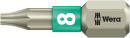 Wera 3867/1 TS TORX® Bits, Edelstahl, TX 8 x 25 mm - 05071030001 Thumbnail 1