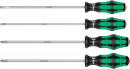 Wera 335/350/355/4 Schraubendrehersatz Kraftform Plus Lasertip mit 200 mm langen Klingen, 4-teilig - 05347736002 Thumbnail 1