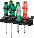 Wera 334/368/6 Schraubendrehersatz + Rack, 6-teilig - 05347778001 Thumbnail 1