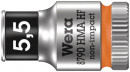 Wera 8790 HMA HF Zyklop-Steckschlüsseleinsatz mit 1/4"-Antrieb mit Haltefunktion, 5,5 x 23 mm - 05003720001 Thumbnail 1