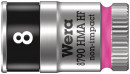 Wera 8790 HMA HF Zyklop-Steckschlüsseleinsatz mit 1/4"-Antrieb mit Haltefunktion, 8 x 23 mm - 05003723001 Thumbnail 1