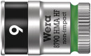 Wera 8790 HMA HF Zyklop-Steckschlüsseleinsatz mit 1/4"-Antrieb mit Haltefunktion, 9 x 23 mm - 05003724001 Thumbnail 1