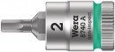 Wera 8740 A Zyklop Bitnuss mit 1/4"-Antrieb, für Innensechskantschrauben, 2 x 28 mm - 05003330001 Thumbnail 1