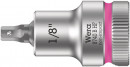 Wera 8740 B HF Zyklop Bitnuss mit 3/8"-Antrieb, mit Haltefunktion für Innensechskantschrauben, 1/8" x 35 mm - 05003080001 Thumbnail 1