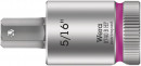 Wera 8740 B HF Zyklop Bitnuss mit 3/8"-Antrieb, mit Haltefunktion für Innensechskantschrauben, 5/16" x 38,5 mm - 05003091001 Thumbnail 1