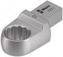Wera 7771 Einsteck-Ringschlüssel, 9x12 mm, 9x12 x 13 x 44 mm - 05078626001 Thumbnail 2