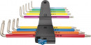 Wera 3967/9 TX SXL Multicolour HF Stainless 1 Winkelschlüsselsatz mit Haltefunktion, Edelstahl, 9-teilig - 05022689001 Thumbnail 2