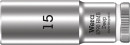 Wera 8790 HMB Deep Steckschlüsseleinsatz mit 3/8"-Antrieb, 15 x 64 mm - 05004537001 Thumbnail 1