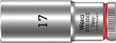 Wera 8790 HMB Deep Steckschlüsseleinsatz mit 3/8"-Antrieb, 17 x 64 mm - 05004539001 Thumbnail 1