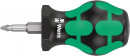 Wera 355 PZ Kreuzschlitz Stubby/Vergaserschraubendreher, PZ 1 x 25 mm - 05008853001 Thumbnail 1