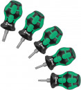 Wera Stubby Set TX 1 Schraubendrehersatz TORX®, 5-teilig - 05008876001 Thumbnail 1