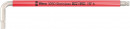 Wera 3950 SPKL Multicolour HF Winkelschlüssel, metrisch, Edelstahl, mit Haltefunktion, 6 x 172 mm - 05022696001 Thumbnail 1