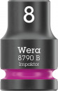 Wera 8790 B Impaktor Steckschlüsseleinsatz mit 3/8"-Antrieb, 8 x 30 mm - 05005500001 Thumbnail 1