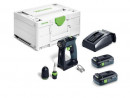 FESTOOL Akku-Bohrschrauber CXS 18 TBX4,0 I-Plus - 579345 Thumbnail 1