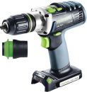 Festool Akku-Bohrschrauber DRC 18/4-Basic QUADRIVE - 576458 Thumbnail