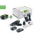 FESTOOL Akku-Bauschrauber DURADRIVE DWC 18-2500 Basic + Tabless Akkupack BP 18 TBX 4 C-ASI + SCA 16 - 576497_D Thumbnail 1