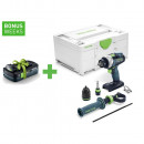 Festool Akku-Bohrschrauber TDC 18/4 I-Basic QUADRIVE – 575601 Thumbnail 1