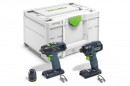 FESTOOL Schrauber- und Bohrer-Set TID 18 Basic-Set T18 - 578813 Thumbnail 1