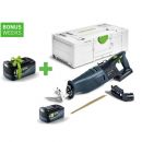 FESTOOL Akku-Säbelsäge RSC 18 EB-Basic + Akkupack BP 18 Li 5,0 HP-ASI - 576947_B Thumbnail 1