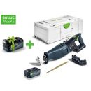 FESTOOL Akku-Säbelsäge RSC 18 EB-Basic + Tabless Akkupack BP 18 TBX 8 ASI - 576947_C Thumbnail 1