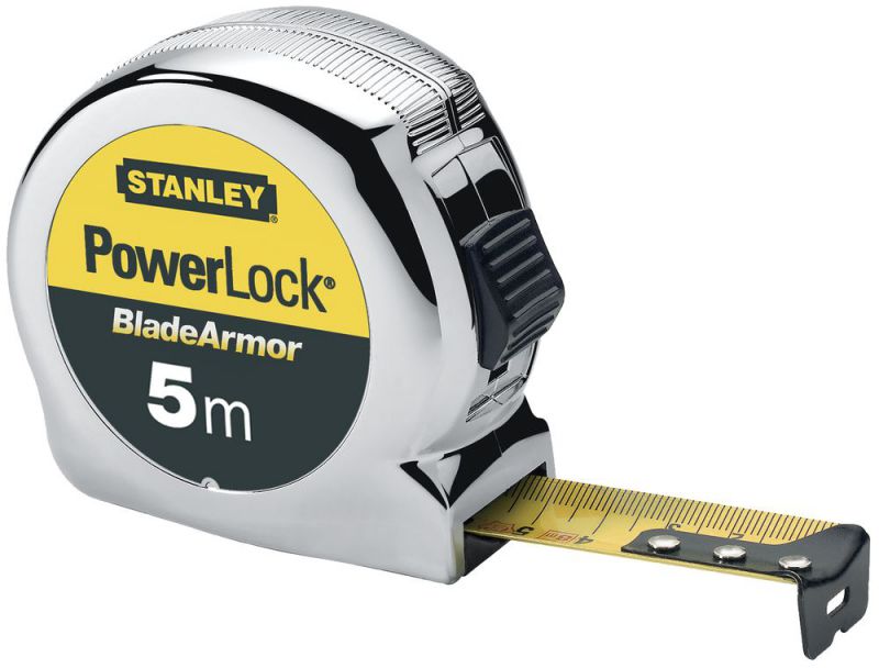 STANLEY MESURE BLADE ARMOR 5M X 25MM POWERLOCK 0-33-514