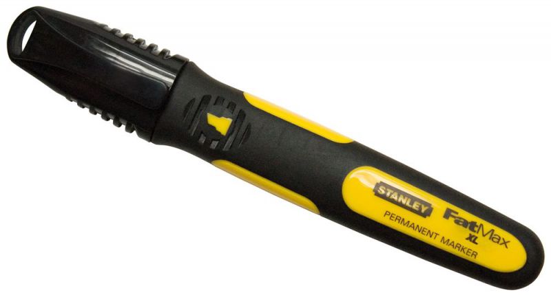 Stanley Permanentmarker FatMax schwarz breit 2St - 0-47-314