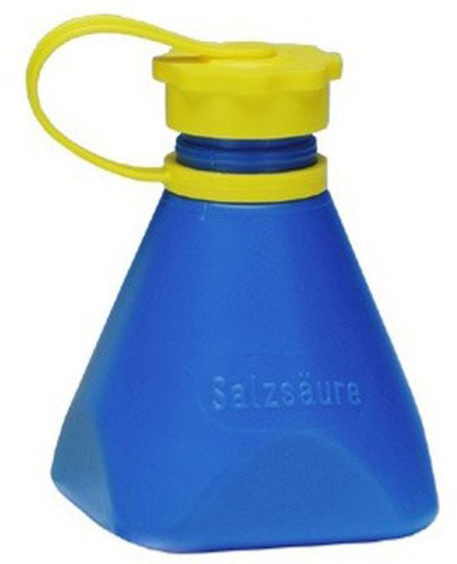 PICARD Salzsäureflasche PE blau 150 ml - 0075010-150