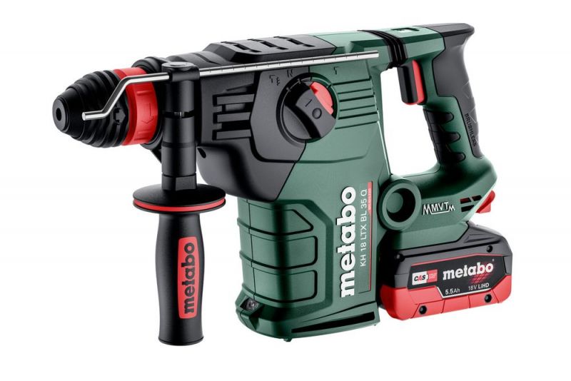 METABO Akku-Kombihammer KH 18 LTX BL 35 Q  (600813660); metaBOX 185 XL