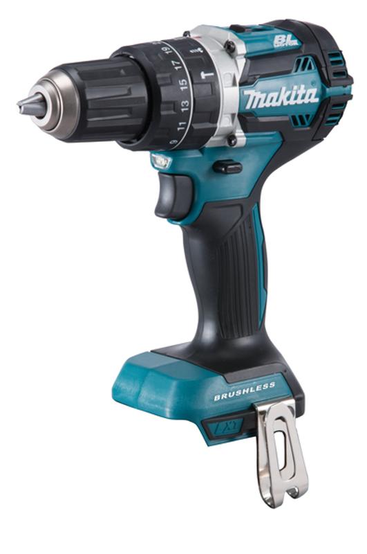 MAKITA Perceuse-visseuse à percussion sans fil 18 V - (sans batterie, sans chargeur, sans coffret)- DHP484Z 